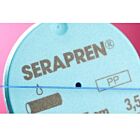 SERAPREN HR-22+HR-22 Nahtmaterial 4/0 1,5 90 cm blau 24 St. Faden für die Wundversorgung von Serag-Wiessner