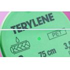 TERYLENE HR-20 Nahtmaterial 3/0 2 4x45 cm grün Abziehnadel Faden für die Wundversorgung