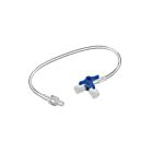 Discofix-3 Verlängerung 25 cm blau 50 Stück Dreiwegehahn