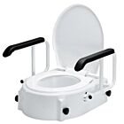 Toilettensitzerhöhung TSE A höhenverstellbar mit Armlehnen