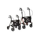 Rollator TAIMA M braun-metallic PU-Bereifung