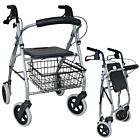 Leichtgewichtrollator Gigo inkl. Tablett und Korb Leichtgewicht-Rollator von Drive Medical mit Rückenbügel