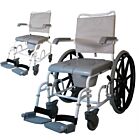 Dusch- und Toilettenrollstuhl DuoMotion 24" Räder