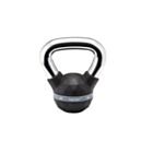 KETTLEBELL PREMIUM m. Chromgriff schwarz