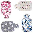 Wärmflaschen mit Flauschbezug Mit hochwertigem Strukturbezug