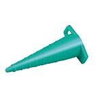 Katheterstopfen Typ Spitgot 48 mm grün Urologie-Zubehör