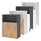 Flexwall Regal mit Türen 3 OH BS