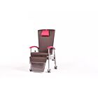 sita Variationsliege mit Rollen lightgrey