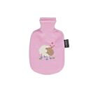 Wärmflasche mit Flauschbezug