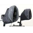 Handwärmer für Rollator schwarz 1 Paar