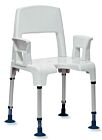 Duschstuhl Aquatec Pico m. AL, weiß bis 160kg belastbar