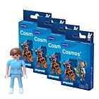 Aktion - 4 x Cosmos Playmobil Ritter + 1 Gratis Figur