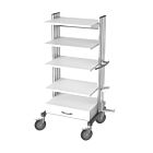 swingo-clinic 60 MIC-Wagen Metall Der profilstarke und robuste Gerätewagen