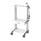 swingo-clinic 60 Ergometrie-/Reizstromwagen Der profilstarke und robuste Gerätewagen