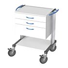 swingo-clinic 60 Notfallwagen 1 Holz-Kunststoff Der profilstarke und robuste Gerätewagen