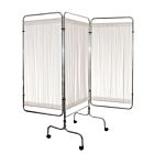 Wandschirm 3-teilig 240 x 180 cm fahrbar Mobiler Sichtschutz vielseitig einsetzbar