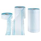 Autoclav Klarsichtrolle mit Falte 75 mm x 100 m