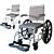 Dusch- und Toilettenrollstuhl DuoMotion 24
