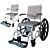Dusch- und Toilettenrollstuhl DuoMotion 5