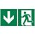 Hinweisschilder für Rettungswege