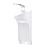 Seifen- und Desinfektionsmittelspender Omikron weiß