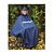 Poncho Nylon mit Fleece für Erwachsene Regencape