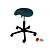 Rollhocker Posto Sattelsitz PU saphir Bequemer und ergonomischer Sitzhocker