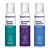 Duschschaumset Entspannung, 3 Spenderflaschen 150 ml Lavendel, Gleichgewicht, Sinneszauber