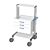 swingo-clinic 60 Notfallwagen 2 Metall Der profilstarke und robuste Gerätewagen