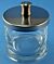 Glaszylinder mit Edelstahldeckel 12 x 8 cm Laborzylinder von Karl Hecht