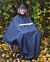 Poncho Nylon mit Fleece für Erwachsene Regencape