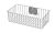 Ablagekorb 377x214x115 mm für Gerätewagen bravo Zubehör für den Gerätewagen bravo