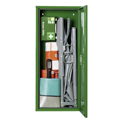 Anbausafe Erste-Hilfe-Trage gefüllt Erste-Hilfe-Trage Anbausafe gefüllt