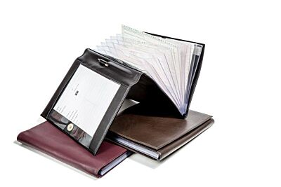 Fächermappen mit Klarsichthüllen Mehr Ordnung für das Büro unterwegs