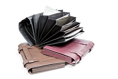 Karteikartentasche Echtleder Ideal für den Hausbesuch