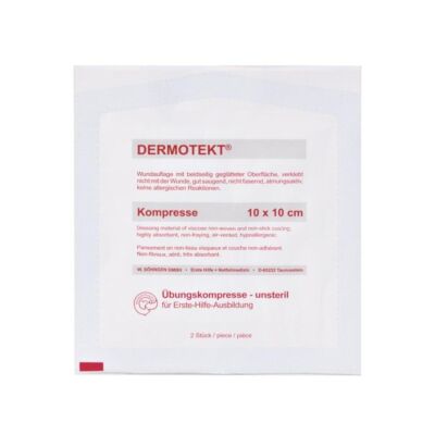 Dermotekt Übungskompresse Übungskompresse unsteril