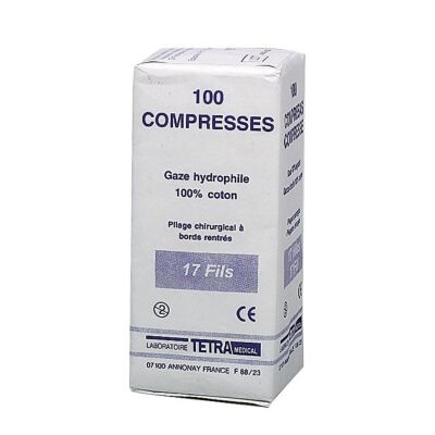 Mullkompressen unsteril 100 Stück Verbandmull-Kompresse