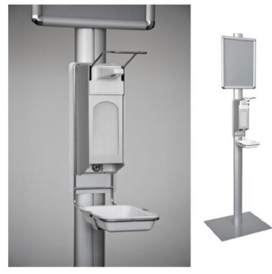 TEMDEX mobile Desinfektionsmittelsäule