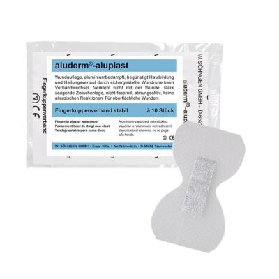 aluderm-aluplast Fingerkuppenverband stabil Fingerkuppen-Wundpflaster
