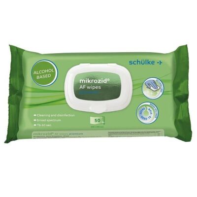 mikrozid® AF wipes premium Softpack 50 Stück Hauptbild
