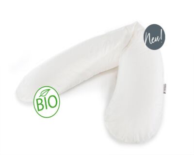 Außenbezug für Theraline Stillkissen BIO weiß Ersatz- oder Wechselbezug für Original Theraline Stillkissen