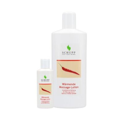 Massage-Lotion wärmend