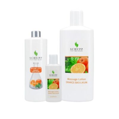 Massagelotion Orange-Basilikum