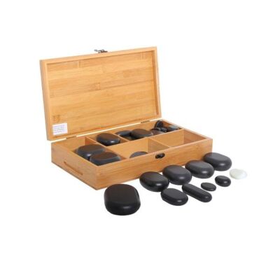 Hot Stones Basaltsteine Set 45-teilig