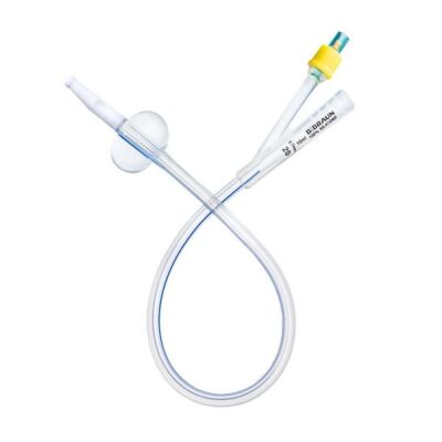 Urimed® Cath Silikon-Dauerkatheter Transurethraler Katheter mit Tiemannspitze
