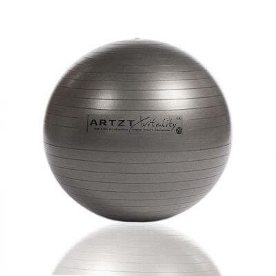 Gymnastikball Professional Ø 75 cm anthrazit Platzsicherer Fitnessball