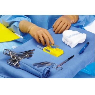 Skalpellhalter steril Zur Ablage herkömmlicher Skalpelle und Vorbeugung gegen Verletzungen