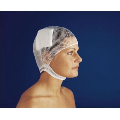 Kopfschnellverband Gr. M 1 Stück elastische Verbandfixierung für Erwachsene und Kinder