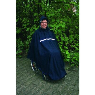 Lotus-Softshell Poncho 1-teilig Erwachsene Regencape