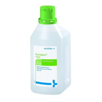 buraton® rapid Schnelldesinfektion 1 Liter Flächendesinfektion